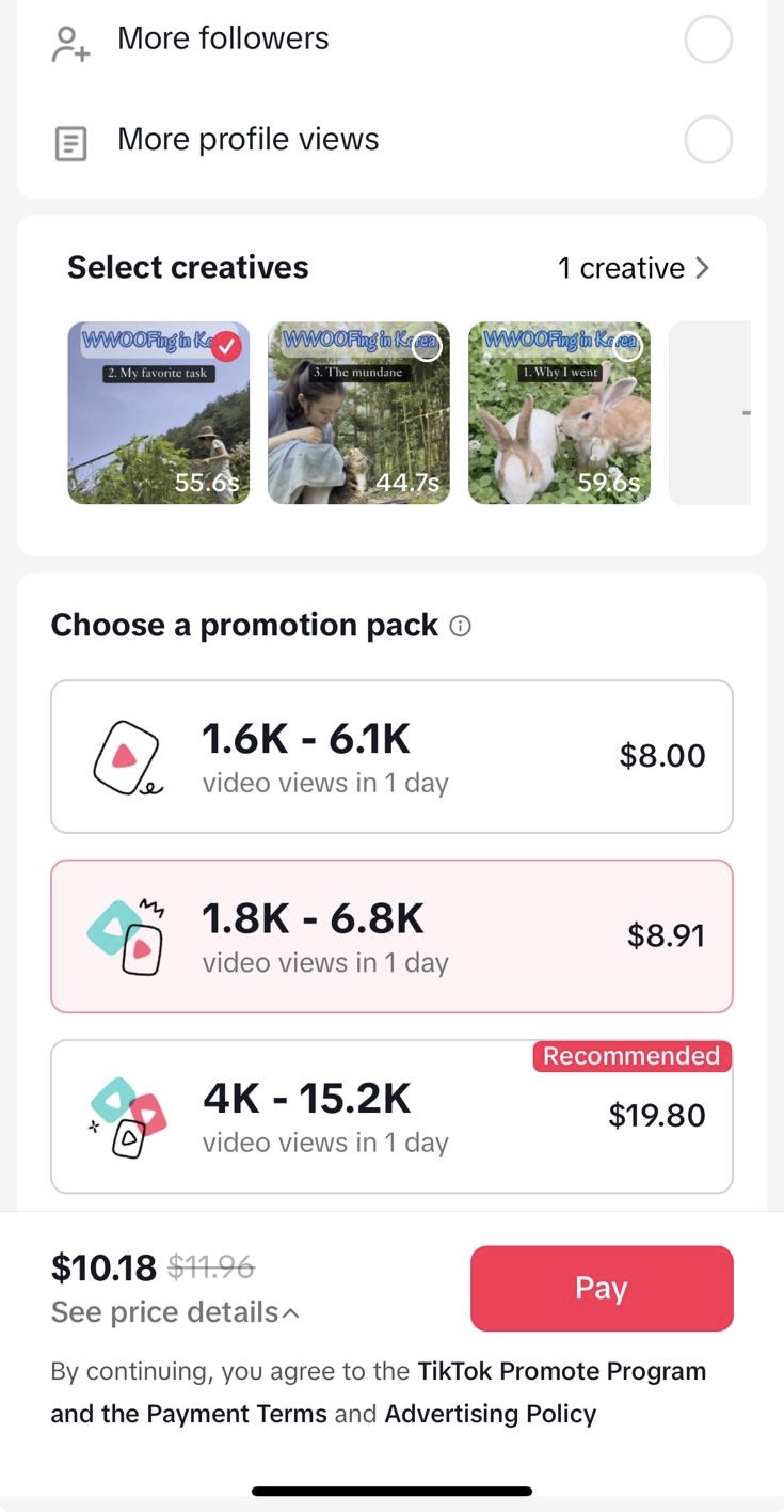 TikTok promotion screenshot